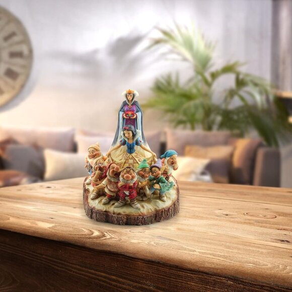 Jim Shore Disney Traditions Snow White and the Seven Dwarfs Figurine, NIB - Picture 2 of 5